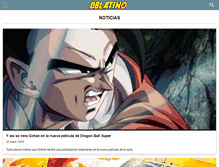 Tablet Screenshot of dblatino.com
